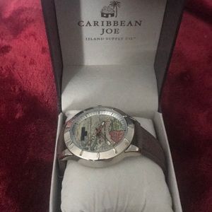 caribbean joe pineapple men's watch
